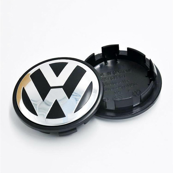 2018 Hot Sale 65mm Car Wheel Cover Badge Wheel Hub VW Center Caps Emblem For VW 2010 TOUARET