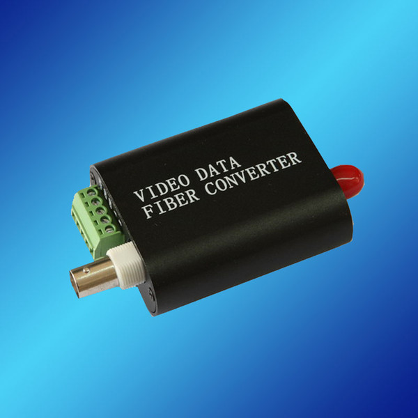 1V1D (1port Video+1Port RS485) to Optic Media Converter; 1V1D over Fibera Transceiver; Fibra Optica Media Konverter