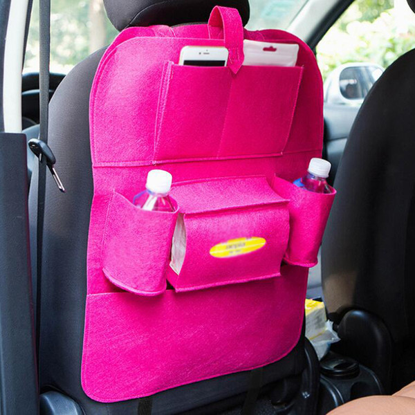 2018 Auto Car Seat Back Multi-Pocket Storage Bag Organizer Holder Accessory Multi-Pocket Travel Hanger Backseat Organizing 200pcs