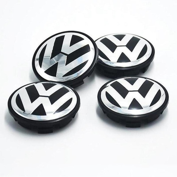 Hot Sale 65mm Car Wheel Cover Badge Wheel Hub VW Center Caps Emblem For VW 2010 TOUARET