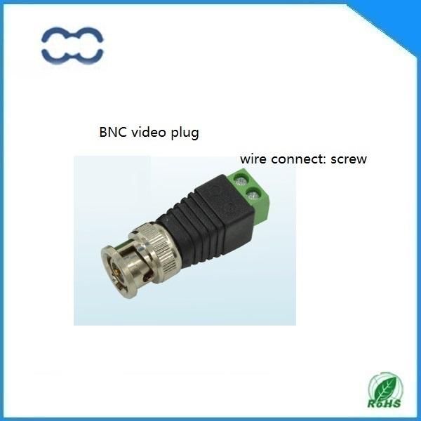 Special Offer Good Quality 20PCS/Lot Coaxial Coax CAT5 BNC Connector for CCTV Camera Security System