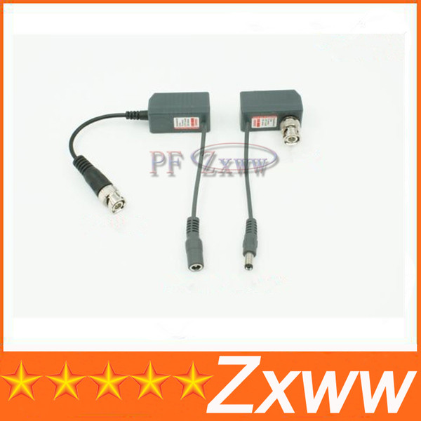 BNC CCTV RJ45 Video + Power Balun by UTP CAT5 Transmit Receiver Connector HZ 1367