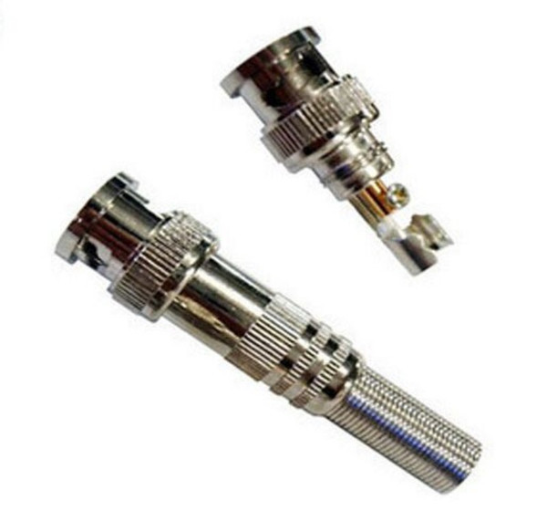 Hot selling BNC Plug Solderless Coupler Connector Adapter For CCTV Camera Video Cable Q9 Woshida 1000pcs