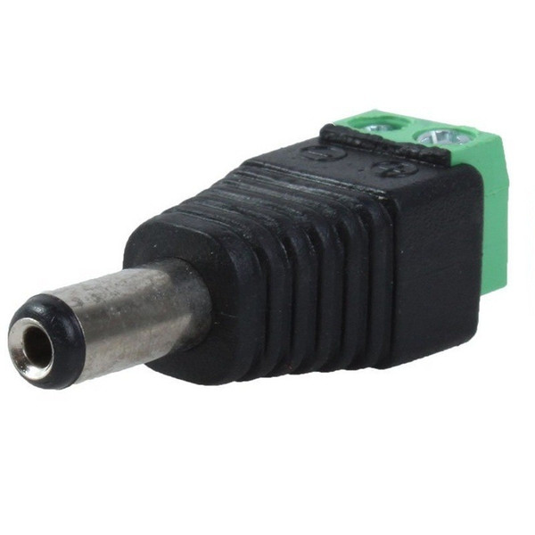 5.5x2.1mm Male DC Plug Power Adapter Jack BNC Connector for CCTV IP Security Camera Accessories