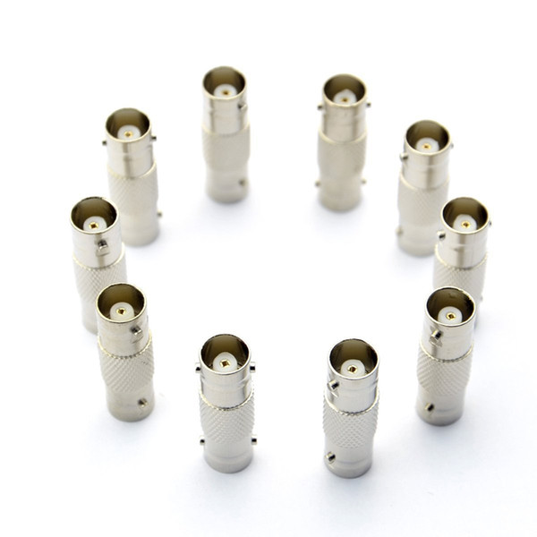 BNC Connector - Coupler (10 Pack) BNC Female to Female, Adapter for CCTV