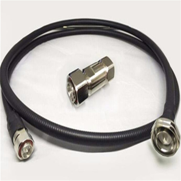 7/16 DIN male to 4.3/1.0 mini din male connector with 3 Meter 1/2