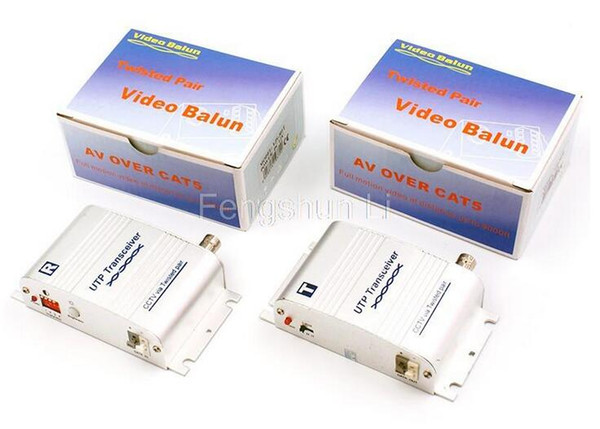 New Arrival High quality 1 Channel Twisted Pair Active Balun Video transmitter utp transceiver