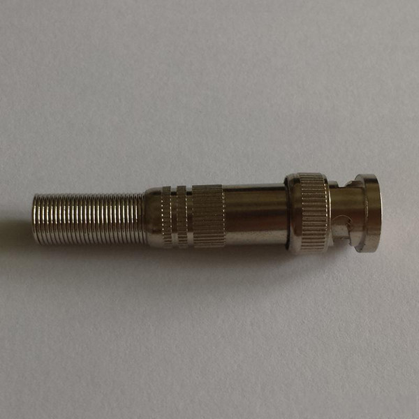 BNC Connector Screw free Welding without Welding also can Welding for RJ59 Cable Video Cable Adapter For CCTV Camera