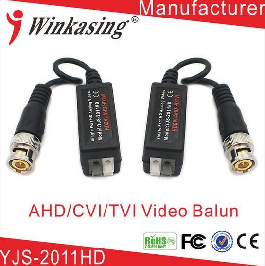 2011HD high quality UTP AHD Twisted BNC CCTV video balun transmitter