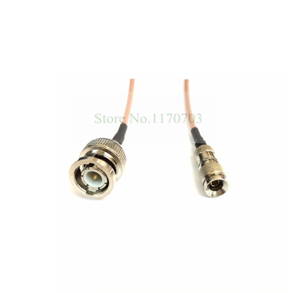 10pcs RF Coax BNC Male to DIN 1.0/2.3 to Q9 male RG179 Cable Connector Plug (10cm)