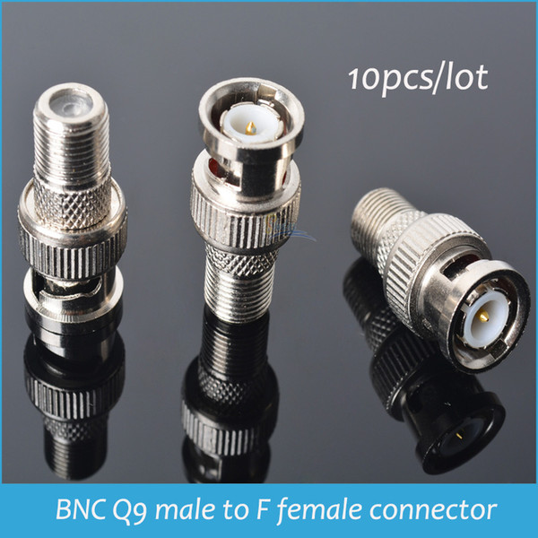 2015 hot sale BNC Q9 adapter turn Lotus BNC male to F female RF coax connector adapter