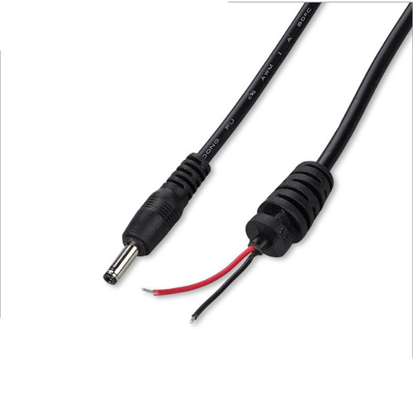 1.2m 24AWG DC Connectors DC 5.5 x 2.1mm DC Male Female jack adapter