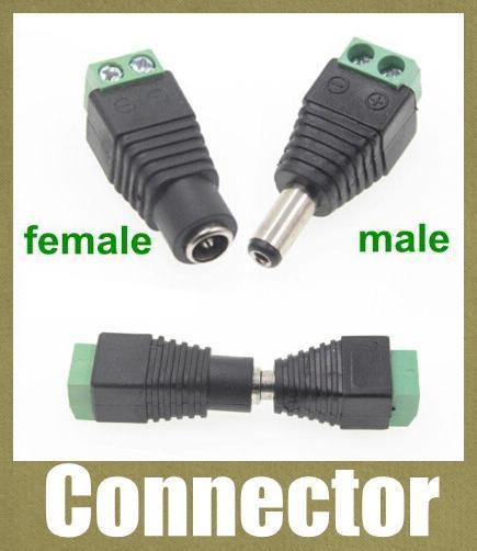 CCTV BNC accessories Professional male DC Power converter for CCTV security cameras AC14 female connector wireless connector DT021