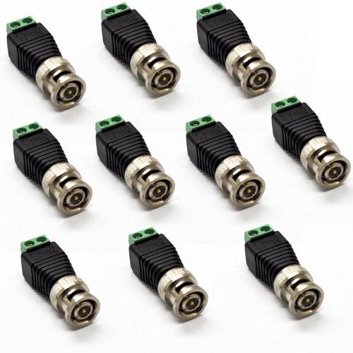 CAT5 To Coax Coaxial Camera CCTV BNC TV Video Balun Cable Connector Adapter for CCTV / LED LED UTP Balun Connectors bnc 2.1mm X 5.5mm 100pcs