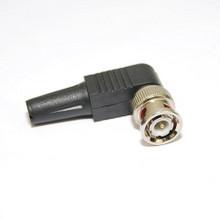 New Rubber Right Angle video cable connector free welding BNC L Q9 plastic screw welding free camera surveillance video head joint fittings