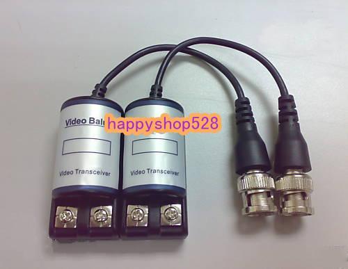 security accessories Twisted Video Balun passive Transceivers CCTV Camera BNC Cat5 UTP cctv