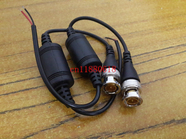 100pcs/lot (50pairs) Free Shipping One Channel Passive Transceiver CCTV Video Balun UTP-602B Video Over CAT5 Cable BNC male