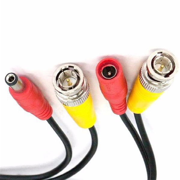 cctv cable female male defferent length Audio Video Power Camera Extension Cable BNC + DC For CCTV Camera DHL Free Shipping