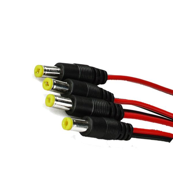 5.5*2.1mm DC Power Male Cable 12V Monitor Non-shielded Twisted power Cables Copper For CCTV Camera