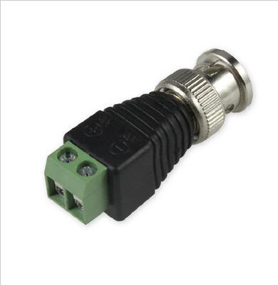 Coaxial Coax CAT5 BNC Male Connector for CCTV Camera Surveillance Accessories