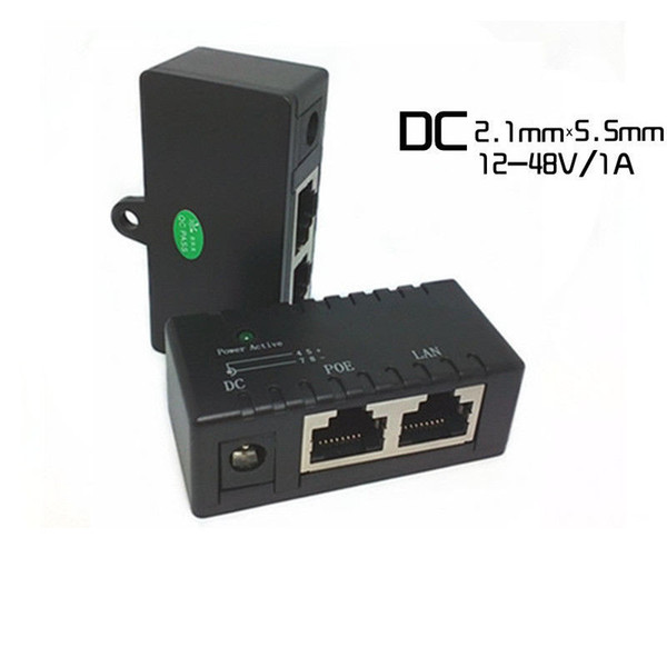 Passive POE injector for IP Camera,VoIP Phone,Netwrok AP device 12V - 48V