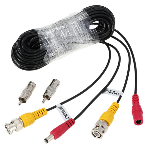 S297 32ft(10m) BNC Video Power Siamese Cable for Surveillance Camera DVR Kit Kamera Dvr Zestawow