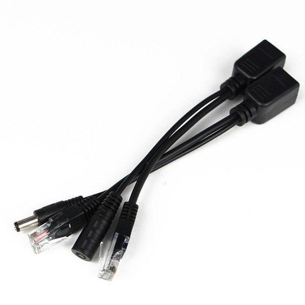 Hot POE Cable Passive Power Over Ethernet Adapter Cable POE Splitter Injector Power Supply Module 12-48v For IP Camera