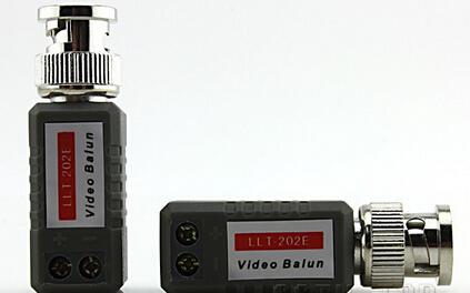 Video Balun Video transmission over CAT5 CCTV Passive /1 channe Transeceiver blister packing