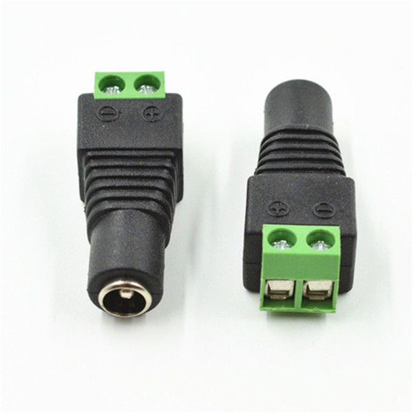 2.1 x 5.5mm DC Power Plug DC Female Adapter Surveillance Camera Power Supply For CCTV IP Camera