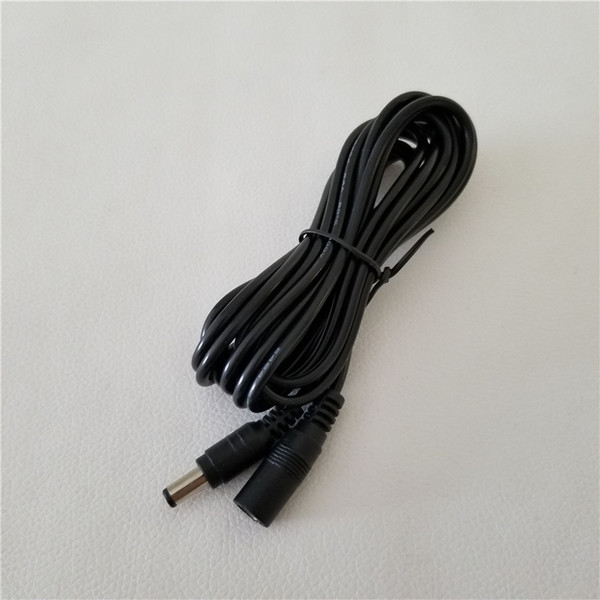 10pcs/lot 3M/9.8ft 12V 5.5mm x 2.1mm DC Male to Female Power Supply Cable EXTENSION CORD Pure Copper Wire Core For CCTV Camera