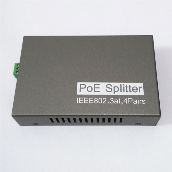 Gigabit 10/100/1000M Power POE splitter DC12V 4.25A 51W for IP PTZ Camera/Wireless AP Networking Power over Ethernet