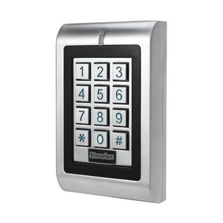 Waterproof Dual Relay Access Control Keypad Standalone IP66 Vandal Outdoor Door Open Keyboard 1100 Users 125KHZ Proximity Card