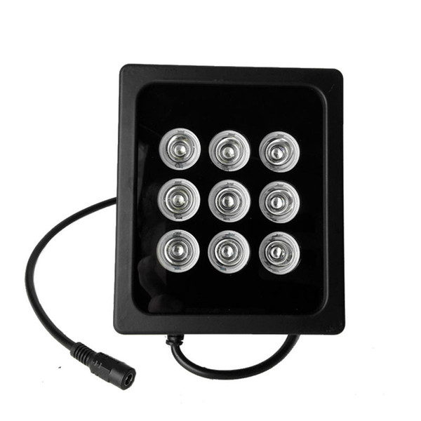 CCTV 9pcs Array LED Illuminator IR Infrared Night Vision Light for Security Cameras System Fill Light