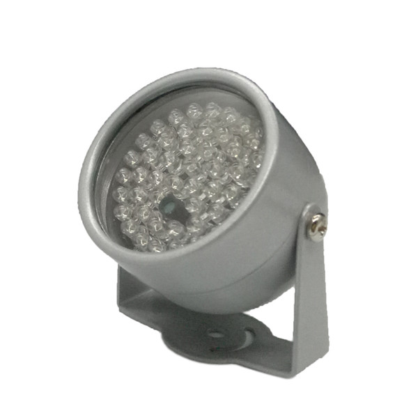 850nm 48 IR LED Infrared Illuminator Light IR Night Vision for CCTV Security Cameras Fill Lighting metal gray Dome Free shipping