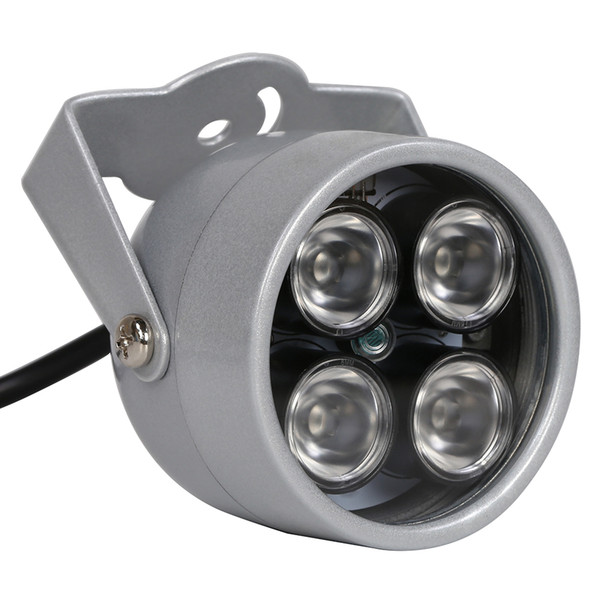 ALK 1pc CCTV LEDS 4 Array IR LED Illuminator Light IR Infrared Waterproof Night Vision CCTV Fill Light For CCTV Camera IP Camera