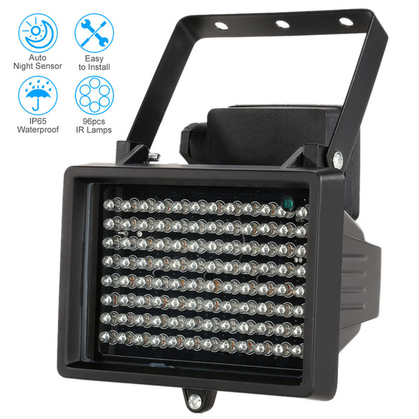 96 LEDS IR Infrared Illuminator Lamps Night Vision For Outdoor Fill Light CCTV Surveillance Camera