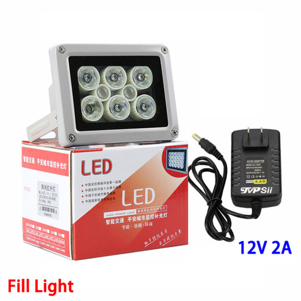 OTA 1pc For Waterproof Surveillance Camera 850nm 8pcs Array IR LED Lamp Infrared Night Vision illuminator Lamp Fill Light Free Shipping