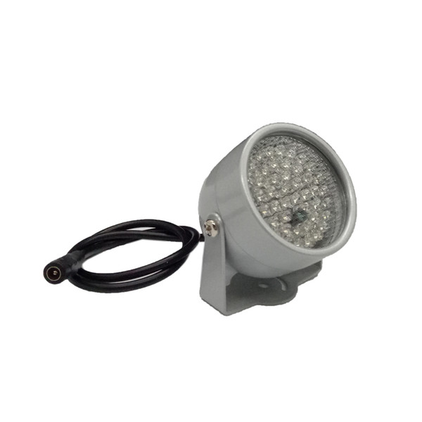 850nm 48 IR LED Infrared Illuminator Light IR Night Vision for CCTV Security Cameras Fill Lighting metal gray Dome Free shipping