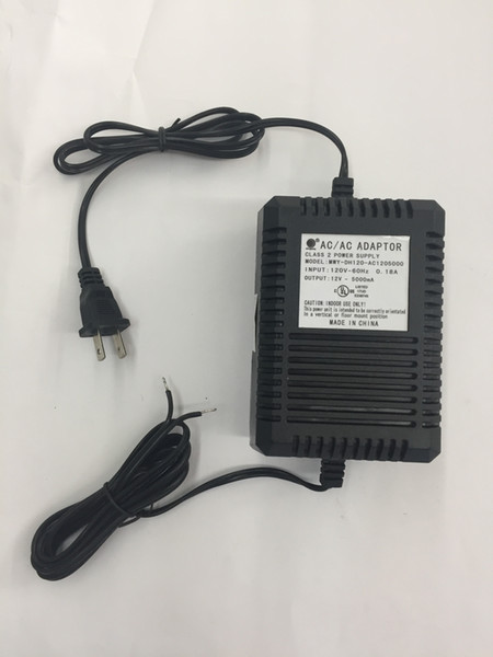 12v5000ma monitor power adapter, American standard power supply