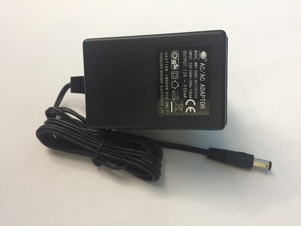 12V 650mA power adapter, CE certified linear power supply