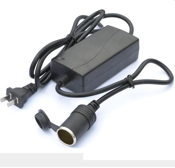 Car Power Adapter AC 110V-220V To DC 12V 5A 60W Car Cigarette Lighter Adapter Inverter Transformer 20PCS