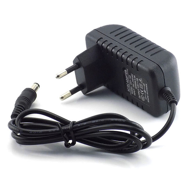 high quality AC to DC Power Adapter 100-240V Supply Charger Adapter 12V 2A US EU Plug for CCTV LED Strip Lamp