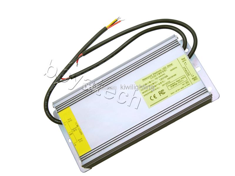 Free Shipping 12V 10A 120W Waterproof Electronic LED driver Power Supply AC100-240V For Led Light DIY