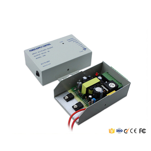 AC100~240V Input DC 12V/3A Ouput Switching Access Control Power Supply