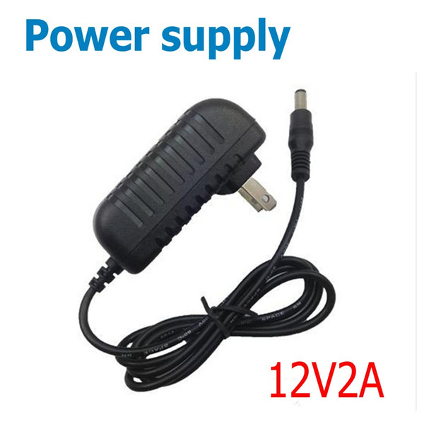 2018 New Stick wall type Power supply US EU 12V2A 5V2A superviory camera small equipment DC switch power adapter