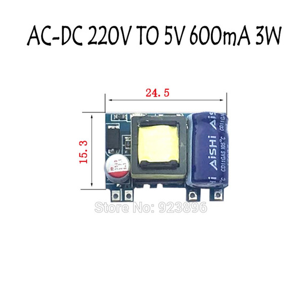 AC-DC 220 to 5V Small Volume Isolated Switching Power 5V3W Supply Module Precision Buck X442