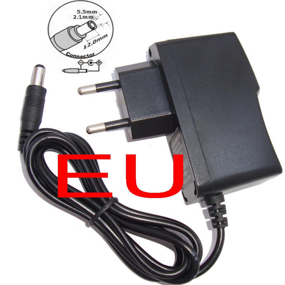 1PCS AC 100V-240V Converter Adapter DC 12V 1A / 9V 1A / 5V 2A / 12V 500mA Power Supply EU plug New