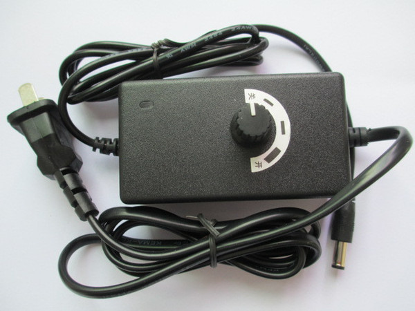 AC/DC Adapter 3-12V 2A 24W 1.2M Adjustable Power Supply Motor Speed Controller 100pcs/lot Fedex DHL Free