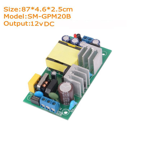 SANMIN 220V-12V 20W Power supply Isolated switch power supply module 220v to 12v bare board GPM20B12V