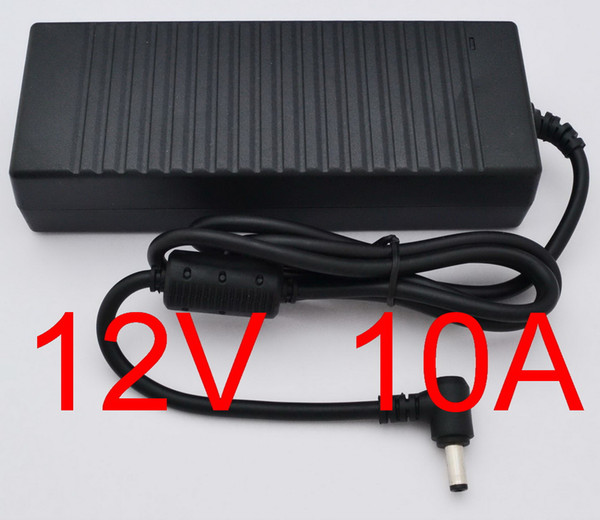 10PCS High quality DC 12V 10A Switch power supply, 120W power adapter for LED Light And LCD Monitor CCTV